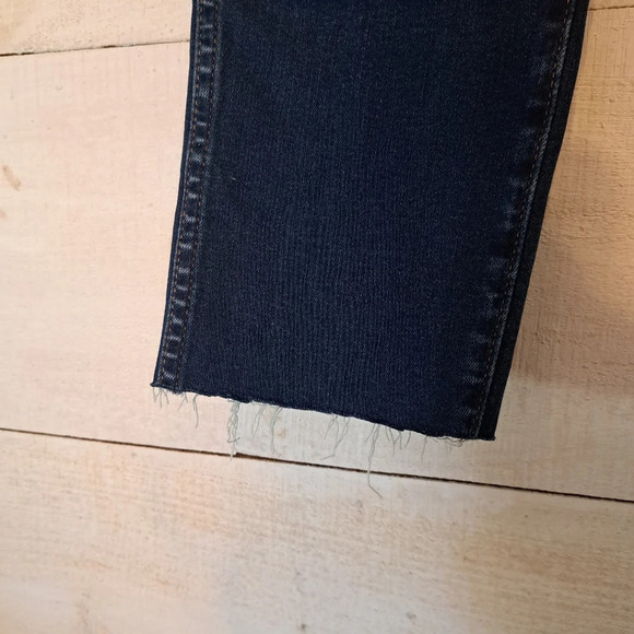 Madewell 10 Inch High Rise Ankle Skinny Jeans Raw Hem Women's, Size 27 - Picture 5 of 9
